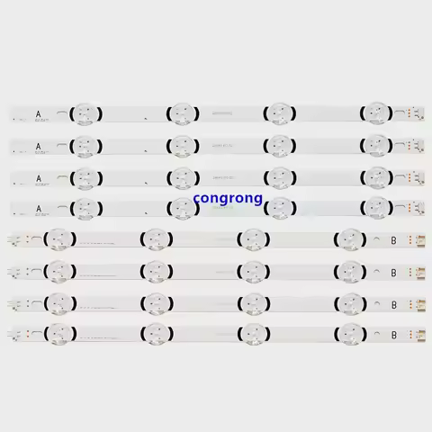 8 PCS (4*A+4*B) LED strip bar Replacement for LG 39 inch TV 39LB5610 39LB561V innotek DRT 3.0 39 inc