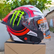 Ink tera2 repaint Marco bezechi Helface motorcycle Helmet