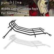 Fit For Super Cub C125 C 125 2019-2025 Middle Center Luggage Rack Central Rack Top Box Case Suitcase