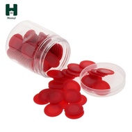 [Homyl] 100pcs/pack ABS Plastic 0.9" Bingo Game Poker Chips Casino Tokens Fun Toys