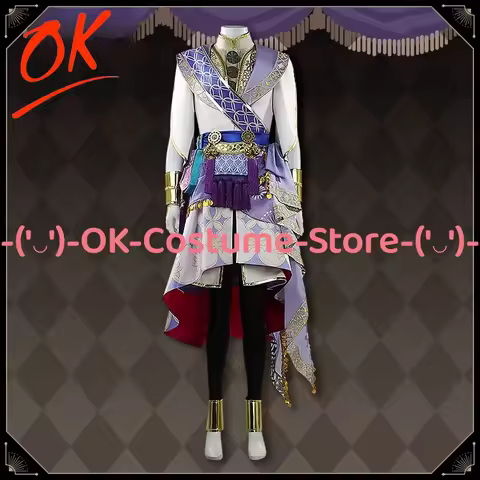 [Customized Size] Twisted Wonderland Vil Jasmine Cosplay Costume Game Character Outfit Halloween Car