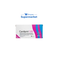 Cardiprin 100 Low Dose Aspirin Tablet (Prevents Strokes & Heart Attacks) Assorted (100mg Aspirin & 4