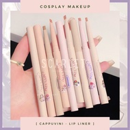 SCARLETDEPT || CAPPUVINI -- Lip Liner Crayon Cosplay Makeup