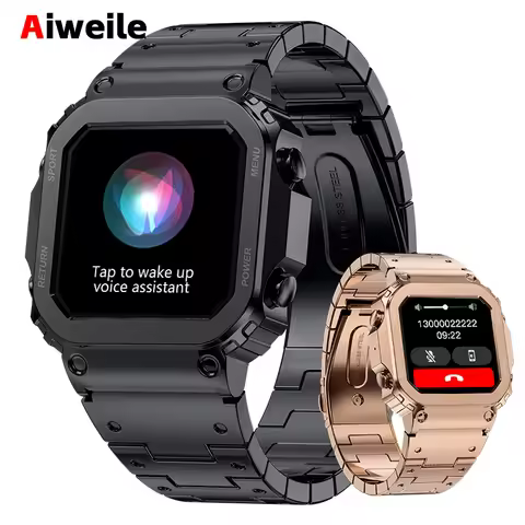 Men's Steel Connected Watch High-End Luxury Smart Watch Aiweile AW39 Fitness Tracker Sport Business 