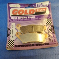 BMW R1200RT / R1200GS / R1200GSA / GS850 / S1000XR brek pad belakang rear brake pad Goldfren Sintere