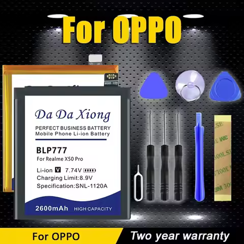 BLP709 BLP717 BLP719 Battery For OPPO Reno Realme Narzo Z X X2 X3 K5 3 6i C3 7 X7 10 20 X50 A52 A72 