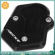 Motorbike Kickstand Foot Side Stand Extension Pad Support Plate for F900XR F900 XR F 900XR 2020(Blac
