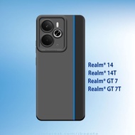 Silicone Realme 14 - Realme 14T - Realme GT 7 - Realme GT 7T _Casing case Flexible Thick black clear