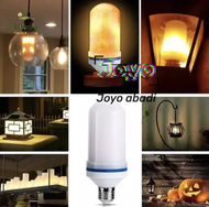 lampu api led e27 besar/bohlam obor led e27-autolux-Flame effect 3in1