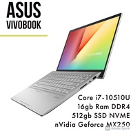 Laptop Asus Vivobook S431 Core i7-10510U 16gb Ram 512gb SSD nvidia MX250 14” Full HD sRGB hàng nhập