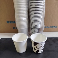 Paper cup 4 OZ Motif and POLOS (Contents 50 pcs) 4OZ Coffee Paper Cup/ 4 OZ Hot Paper Cup/