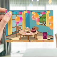 UV Protector Curtain Card