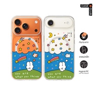 CaseClub Iphone Case Magnetic Fluffy Bunny Universe Pattern For i17 Pro Max/i17 Pro/i Air/i17