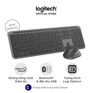 Combo Chuột & Bàn phím Signature Slim Logitech MK950 - Yên tĩnh Đa thiết bị Bluetooth 5.0