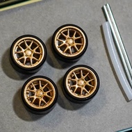 Magic Steamed Bun BBS Series Wheel Hub Resin Wind Fire Wheel Modification 1/64 Scale Train Motorcycl