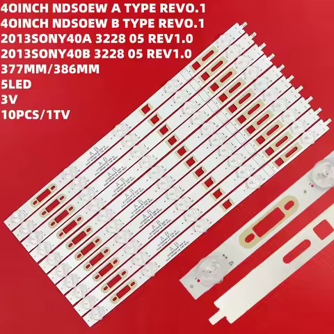 LED Backlight Strip For Sony 2013SONY40A 3228 05 REV1.0 KDL-40R450B KDL-40RM10B KDL-40W605B KDL-40R4