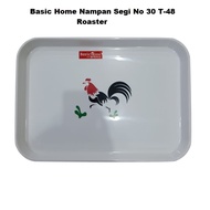 BASIC HOME 30 SQUARE TRAY T-48 ROOSTER