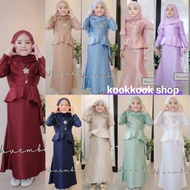 +Super Discount Code Islamic Girls Dress Muslim Minnie Glitter Children Baju Raya Budak Perempuan 20