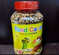 ebod kenari toples pakan makanan kenary campuran voer burung lovebird asli ebodjaya