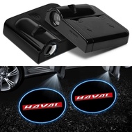 1/2pcs LED Car door universal projector high-definition welcome lights For Haval H6 Dargo M6 H9 H6S 