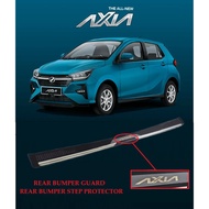 Rear Bumper Guard / REAR BUMPER STEP PROTECTOR PERODUA AXIA 2023