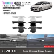 Awesome2u Honda Civic FD 2006-2011 Car Door Handle Bowl Cover Protector Accessories