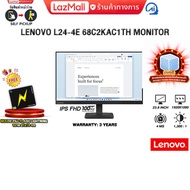 LENOVO L24-4E 68C2KAC1TH MONITOR (IPS FHD/100Hz)/ประกัน 3 Years