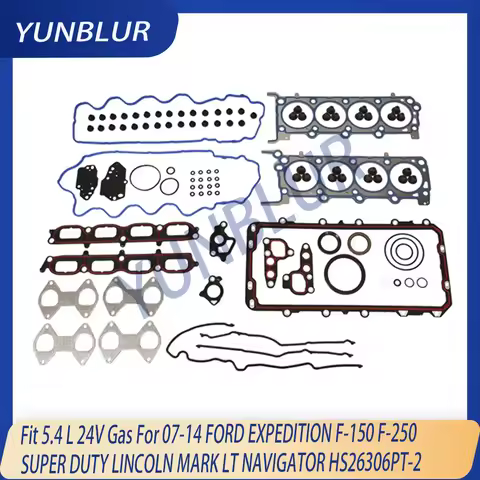 Engine Full Gasket Set Fit 5.4 L 24V Gas For 07-14 FORD EXPEDITION F-150 F-250 SUPER DUTY LINCOLN MA