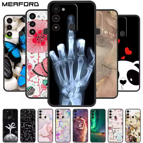 For Tecno Spark 8C Case KG5 Fashion Soft TPU Silicone Phone Case For Tecno Spark GO 2022 Back Cover 