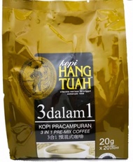 HANG TUAH KOPI 3IN1 20GMx20's
