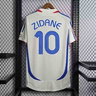 S-2XL Adult  Retro SOCCER JERSEYS 2006 WorldCup FRANCE Retro Home Away Soccer Jersey HENRY ZIDANE Fo