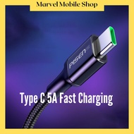 5A Type C Cable Super Fast Charging Braided Data Cable Type C Cable Type C Samsung Cable Huawei Cabl