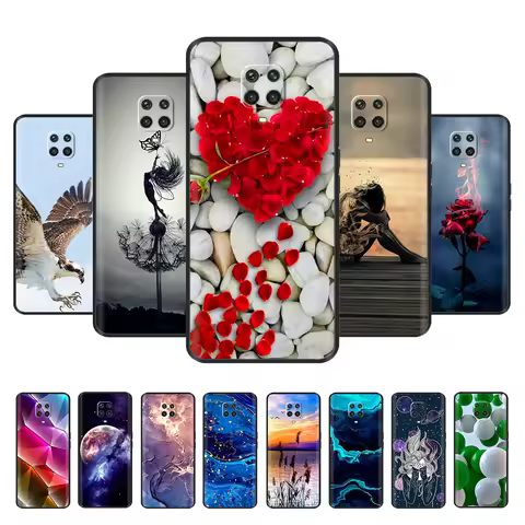 For Xiaomi Redmi Note 9 Pro Case Note 9 Silicone Soft TPU Phone Cases For Redmi Note 9s Note 9 Proma