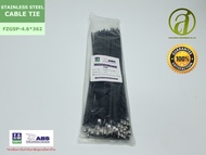 ABS เคเบิ้ลไทร์สแตนเลส Stainless Steel Cable Ties รุ่น FZGSP-4.6*362