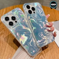 Waterry Textured Ripple Silver Case Gradient Hardcase Casing hp For Vivo Y19S V20 V29 Y02 y78 Y03 Y1