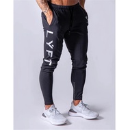 LYFT Spring and Autumn New Fashion Men's Jogging Fitness Printing Fitness Training Pants Men's Cotton Casual Black Sports Pants