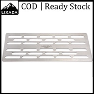 LIXADA Fangzi Titanium BBQ Grill เตาย่างบาร์บีคิวไทเทเนียมน้ำหนักเบาแบบพกพาแผ่นย่างบาร์บีคิวสำหรับตั