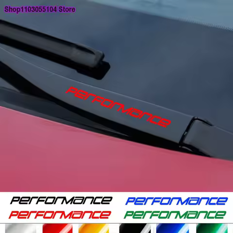 4pcs Performance Car Window Wiper Sticker For Volkswage VW Golf6 Golf3 Golf4 MK6 MK7 MK5 MK4 MK3 mk8