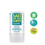 Salt of the Earth Natural Deodorant CRYSTRAL STONE Classic Unscented ( 90g )