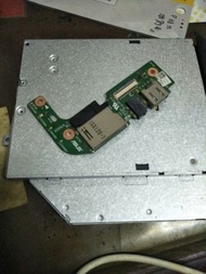 二手ASUS X555L / USB 讀卡機 3.5mm 模組 /B146