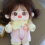 【现货】现货棉花娃娃衣服15/20cm爬爬服男娃衣服女娃衣服睡衣平价娃衣Spot cotton doll clothes 15/20cm20260202