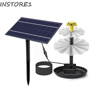 INSTORE1 Solar Fountain Pump, With Spray Heads DIY Solar Panel Fountain, Watering System With Water Pump Solar Panel Aquarium Fountain Pond