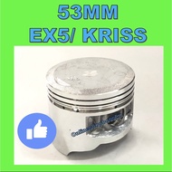 EX5 RACING PISTON 53MM PISTON UNIT 53MM KRISS PISTON STD KRISS 110 EX5 DREAM 53 MM PISTON ONLY EX5 D