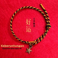 Lucky Bracelet Hand Combination Gold Waterproof Charmed Ancient Coin Striped Bracelet Ag16