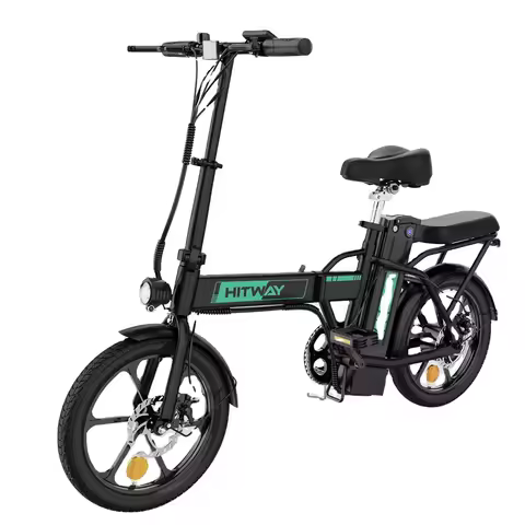 Removable Battery Electric City Bike BK5 Folding E-bike HITWAY 250W Foldade Electric Bike