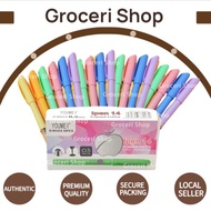 12pcs Set Youmei G-8023 Pastel Gel Pen 0.5mm Black Sign Pen Price School Supplies