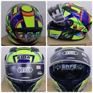 RXR FULL FACE DUAL VISOR HELMET WITH BPS MODULAR LARGE SIZE