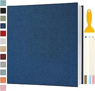 Photo Album Self Adhesive Pages Scrapbook Magnetic Photo Albums with Sticky Pages for 4x6 5x7 8x10 P