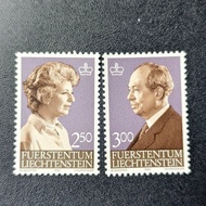 CE376 Liechtenstein Year 1983 Higher Value Definitive stamps complete set of 2v VF MNH