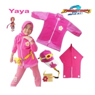 Complete Package Of YAYA Costume Hat+Bracelet+Veil+Waist Bag+YAYA BOBOIBOY SWEATER